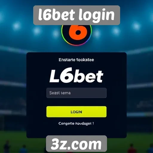Novidades na interface do l6bet login