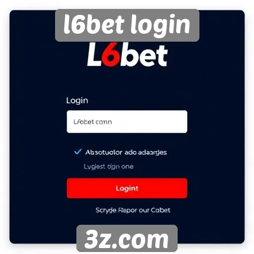 Recurso de login do site l6bet é otimizado