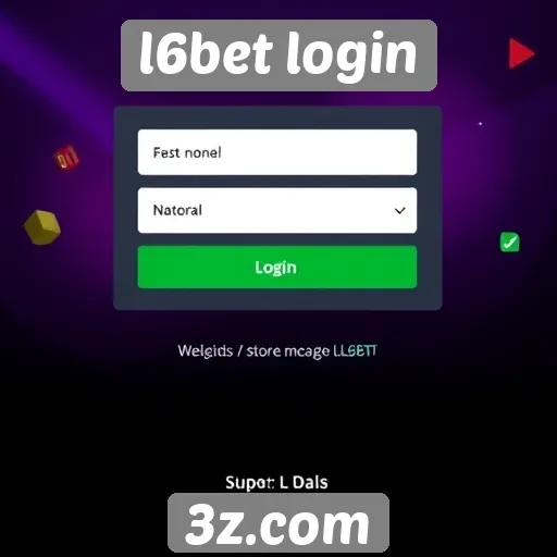 Experiência do usuário no l6bet login